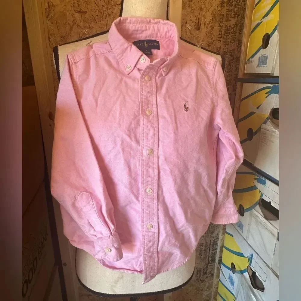 Ralph Lauren Light Pink Oxford Shirt
